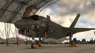 First look at the IndiaFoxtEcho Lockheed Martin F-35 Lightning II in Microsoft Flight Simulator