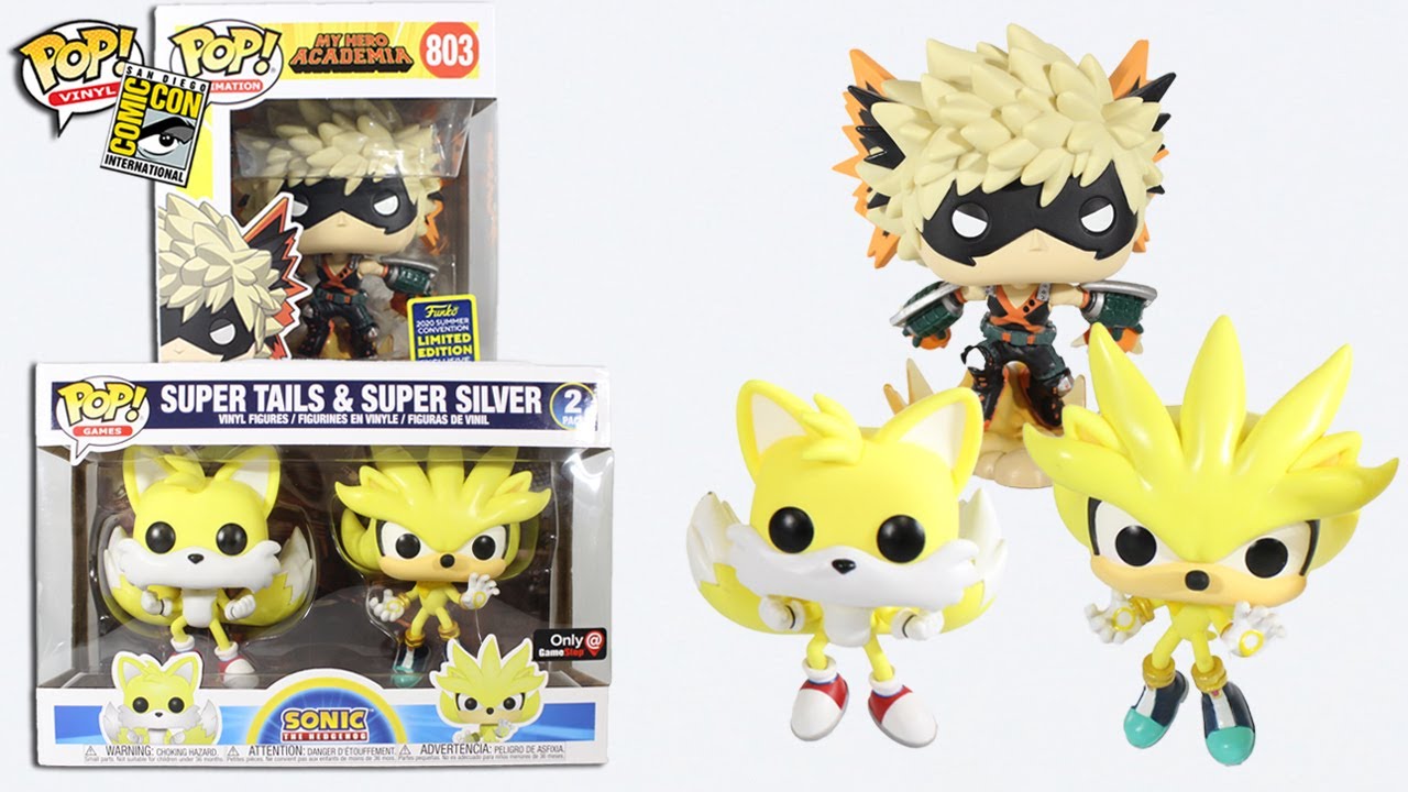 Funko Sonic The Hedgehog: Super Tails & Super Silver SDCC 2020 - Kashf Store