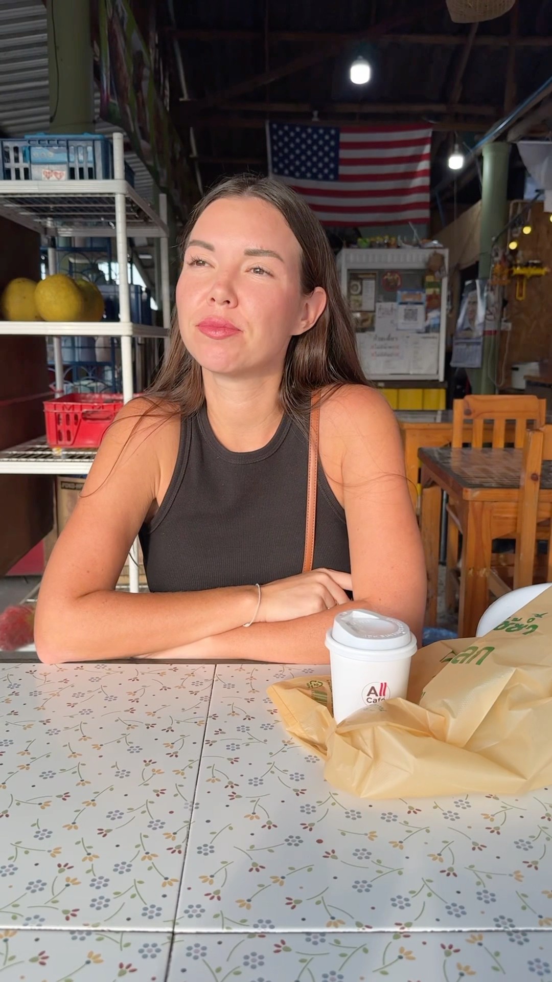Coffee and a beautiful ghost