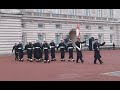 Buckingham Palace Changing of the Guard - the Royal Navy and 1st Battalion Grenadier Guards