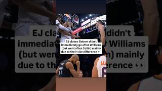 Are Eddie Johnson's claims that Gobert only goes after smaller guys; Factual or False 🤔? #rudygobert