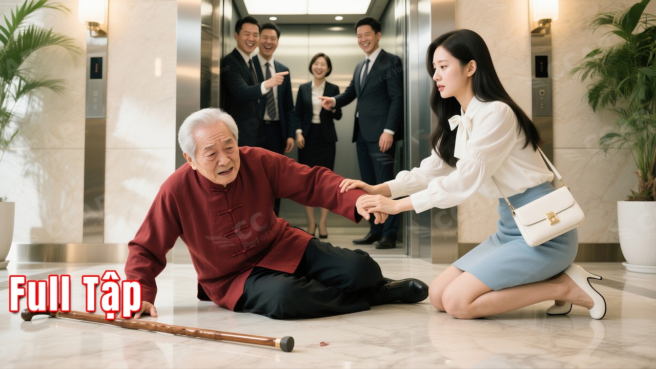 Ông lão bị bắt nạt, chỉ có cô gái nghèo đứng ra bảo vệ. Hóa ra ông là Tỷ Phú, bảo cháu CEO cưới cô!