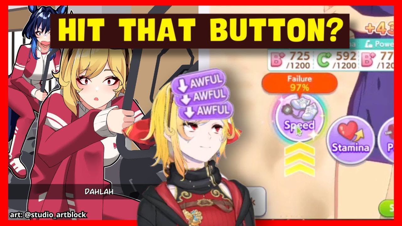 KAELA's MENTALITY in horsegirl game : 9 Stars AWFUL