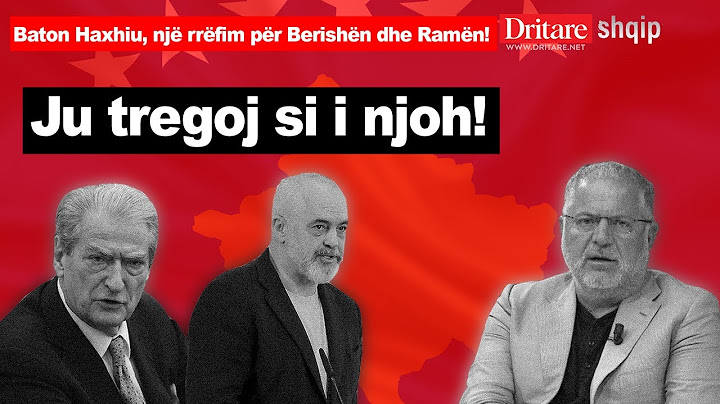 Si i njoh Berishën dhe Ramën! Flet Baton Haxhiu | Shqip nga Rudina Xhunga (27.01.2023)