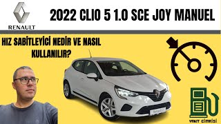 2022 RENAULT CLIO 5 HIZ SABİTLEYİCİ NASIL KULLANILIR?