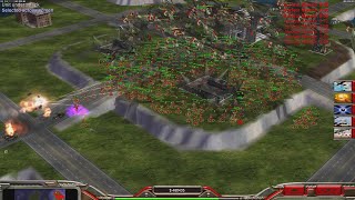 CHINA Infantry vs. 5 GLA Toxin  Command & Conquer Generals Zero Hour  1 vs 5 HARD  Gameplay