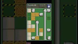 Pushing Machine (Genius) Level Puzzle 48 - Perfect Solution