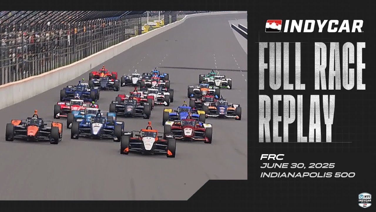 FRC 2025 Indianapolis 500 on Forza Motorsport -- FULL RACE REPLAY - YouTube