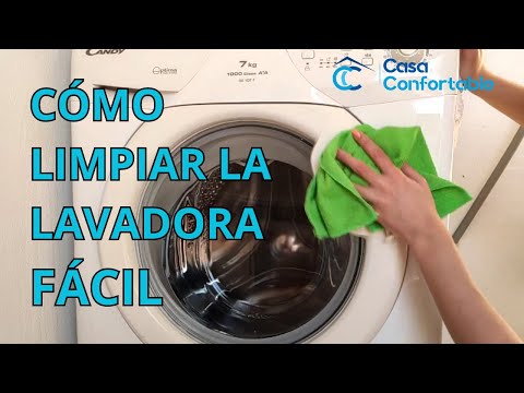 Cómo limpiar la lavadora por dentro