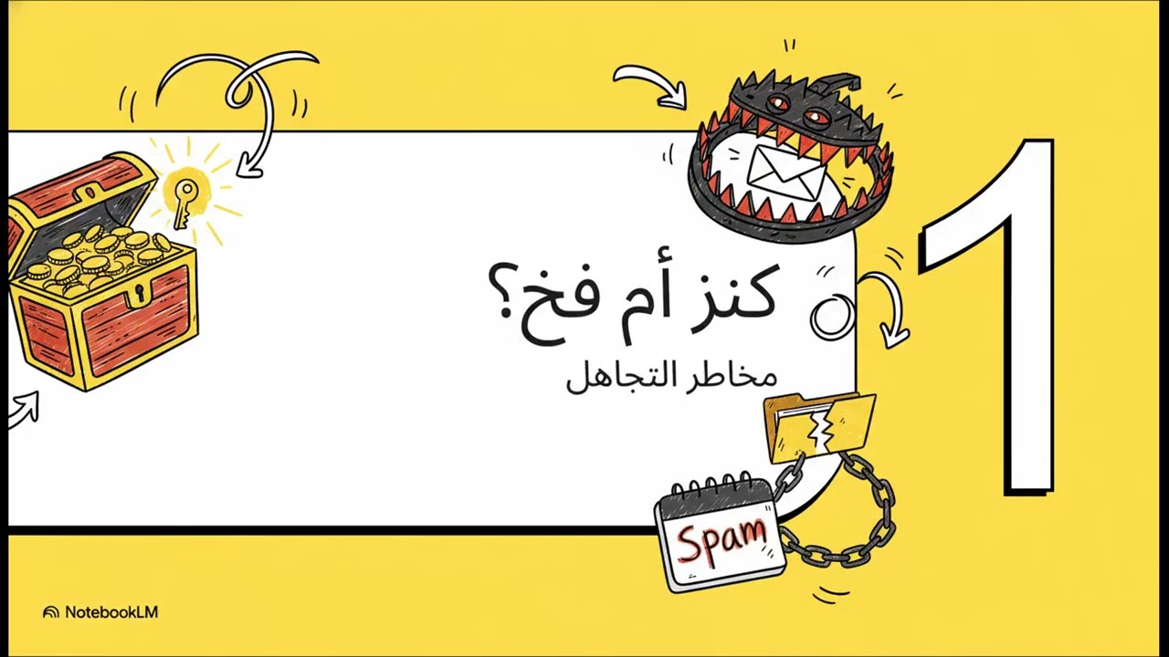 لماذا يحب تفقد مجلد spam في البريد الالكتروني بصفة دورية