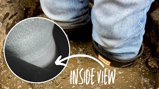 Inside a Flooding Boot
