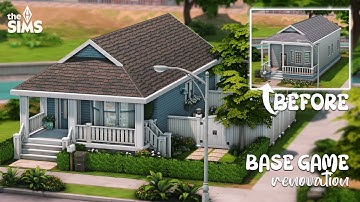 🏠Crick Cabana BG lot renovation | No CC | The Sims 4 Stop Motion