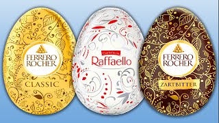 ASMR Easter Eggs Ferrero Classic Raffaello Ferrero Black NEW 2025
