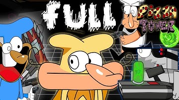 THE NOISE VS THE DOISE FULL FIGHT (PIZZA TOWER ANIMATION)