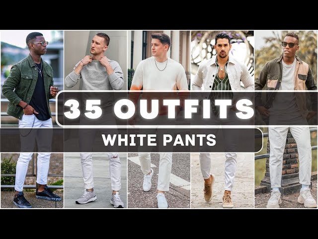 35 Ways To Style White Pants In Spring 2023