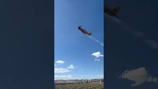 Race plane blows engine just feet from spectators #airplane #planecrash #airrace