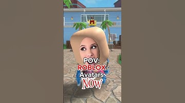 ROBLOX AVATARS NOW Vs. OLD ROBLOX....