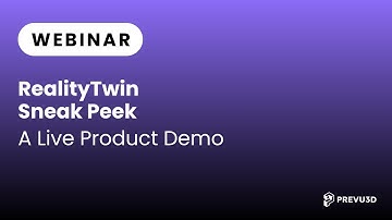 RealityTwin Sneak Peek – Live Demo of Visual Twin Platform | Prevu3D