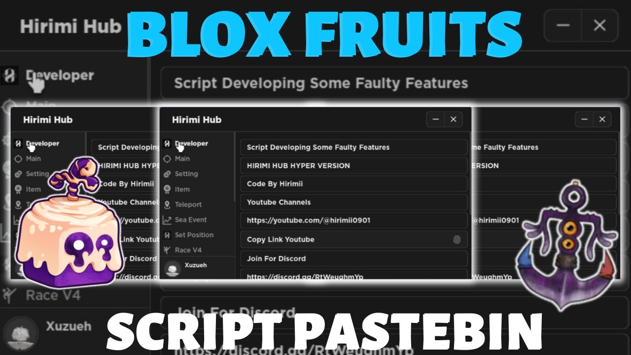 👻NEW] Roblox Blox Fruits Script Hack Mtriet Hub