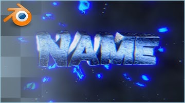 Sparks Blue Blender ONLY Intro Template - FREE DOWNLOAD