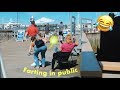 FARTING in public with the pooter + visit my grandparents haunted house