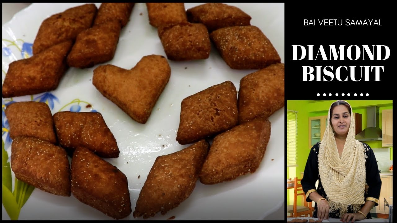 Diwali special Diamond Biscuits Recipe / Maida biscuits recipe in Tamil