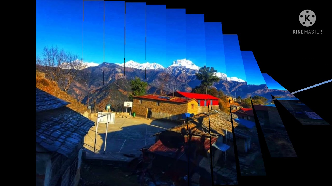amazing view of Himalayas ( histan tikot)