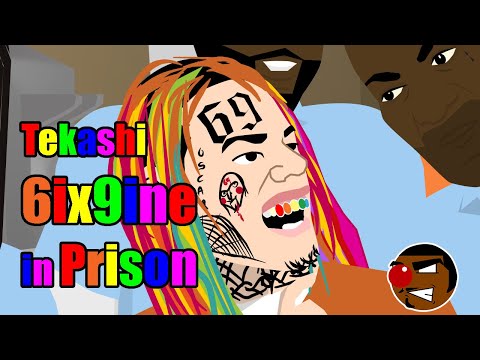 6ix9ine in Prison (FILNOBEP cartoon) 