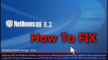 How To FIX Netbeans - Can