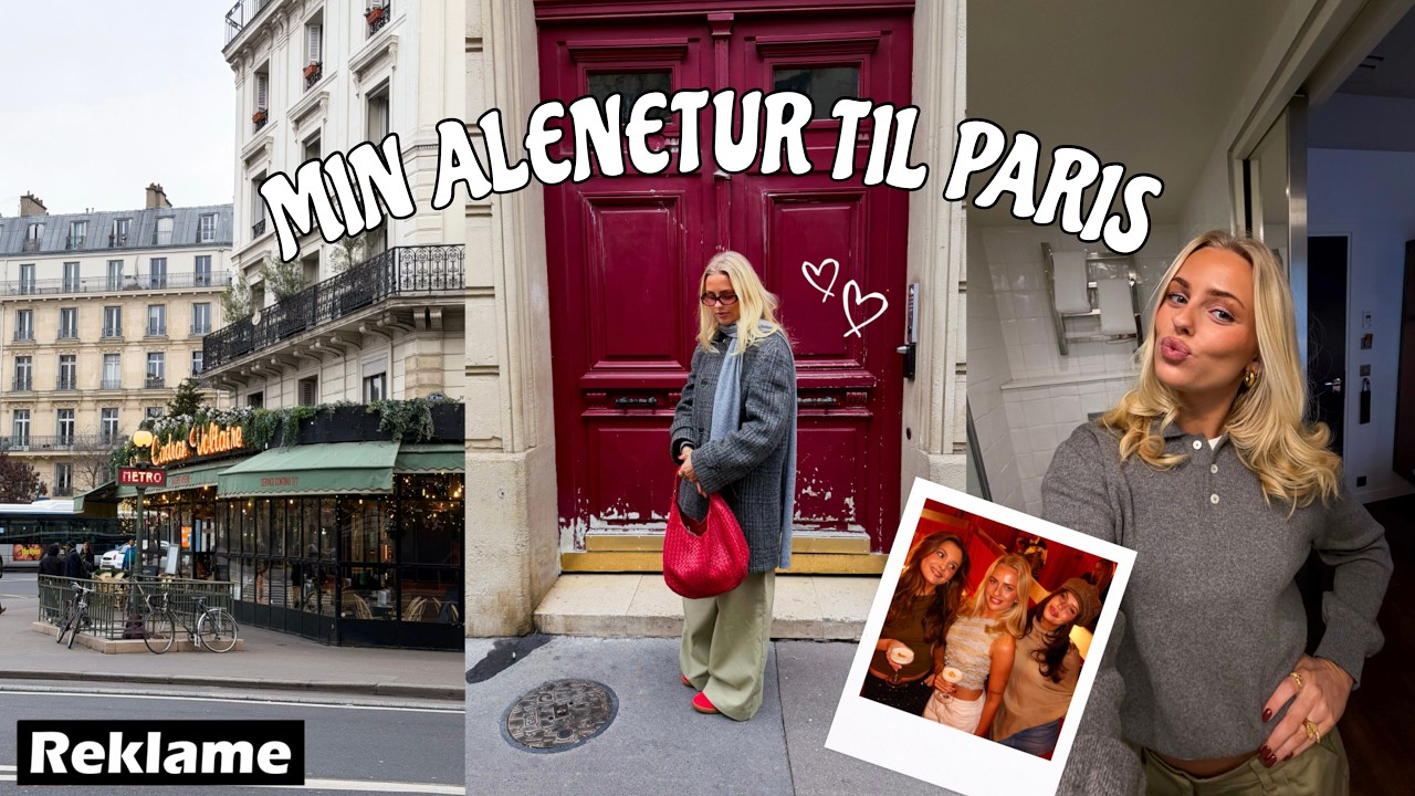 VLOG: Min solo-rejse til Paris + møder influencers fra andre lande