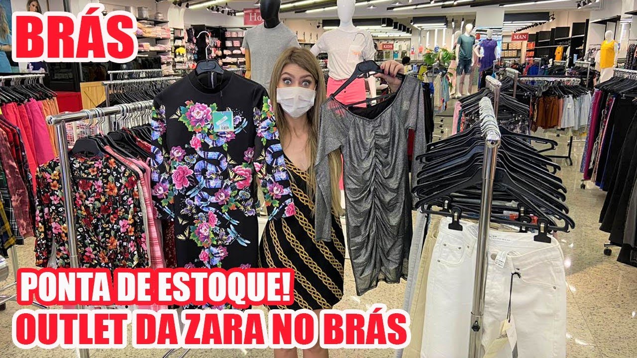 BRÁS TOUR PELO OUTLET DA ZARA NO BRÁS PREÇOS INCRÍVEIS! YouTube
