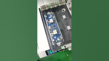 Custom design fixture to cover PCBA product, screwdriver machine with easy operation system#shorts