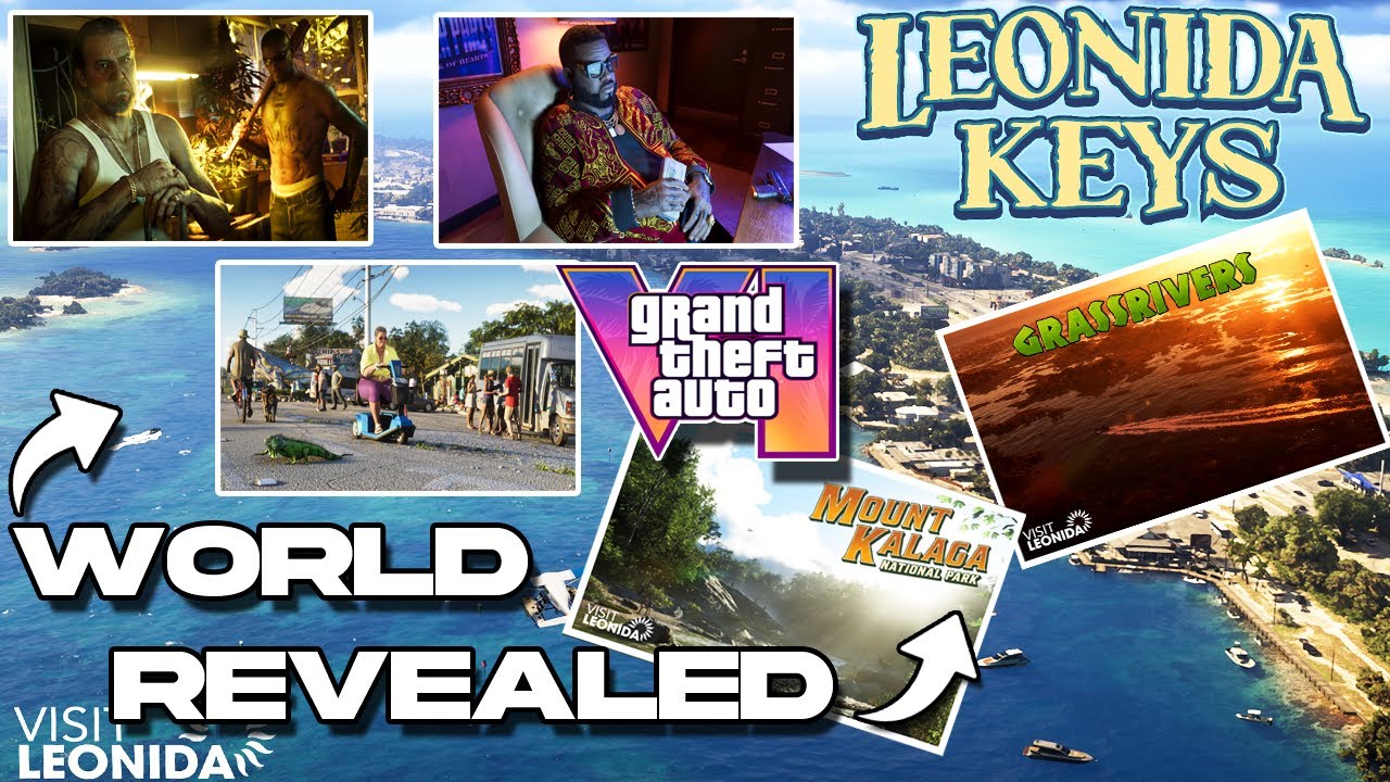 GTA VI Deep Dive: NEW Characters, Lore & Map Locations | Revealed by Rockstar