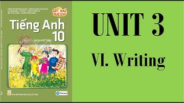 [TIẾNG ANH 10] [MỚI 2022] GLOBAL SUCCESS 10 - Unit 3: Music - VI Writing