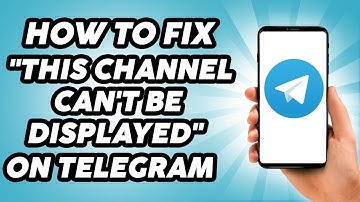 How To Fix "This Channel Can