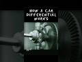 How a Car Differential Works / 1937