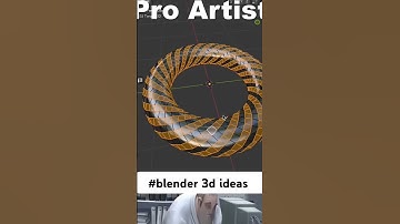 Noob vs pro artist spiral Topology  #blendertutorial #blender #blendercommunity #blender3d #b3d