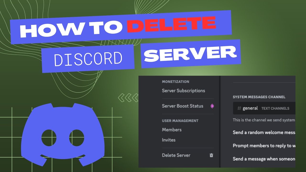 How to delete a Discord server via app or browser - IONOS