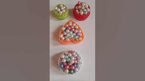 Beads reverse oddly cookie cutter flower set|pearl reverse Asmr colourful moti Reverse Satisfying