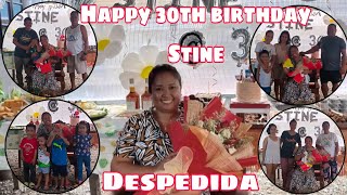 Happy 30th birthday Stine   Despedida Party 🎉🎂