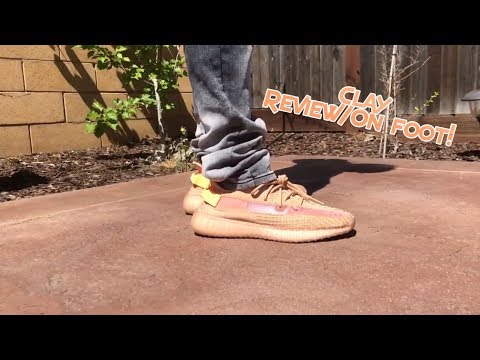 YEEZY 350 v2 CLAY REVIEW/ON FOOT!