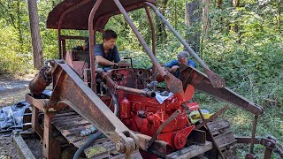 International T9 Steering Clutch Restoration | First start and drive in 20 years