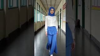 Seragam Sma Cewek Hijab Putih Abu Abu