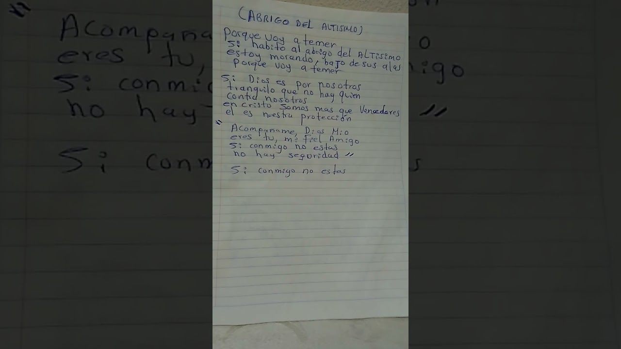 Abrigo del altísimo