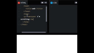 use of marquee tag #html #coding #css #javascript #web #shorts #short_video