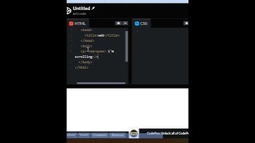 use of marquee tag #html #coding #css #javascript #web #shorts #short_video