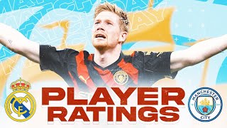 PLAYER RATINGS | Real Madrid 1-1 Man City