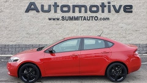 2016 DODGE DART SXT RALLYE BLACKTOP EDITION WALK AROUND REVIEW SOLD! 20T14A www.SUMMITAUTO.com