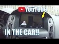 How To Watch YouTube On Your Car's Screen!! [Android Auto] [Focus ST]