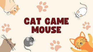 Cat Game Mouse For Cat - Catching Mice Video For Cats To Watch, Catching With A Cat Paw